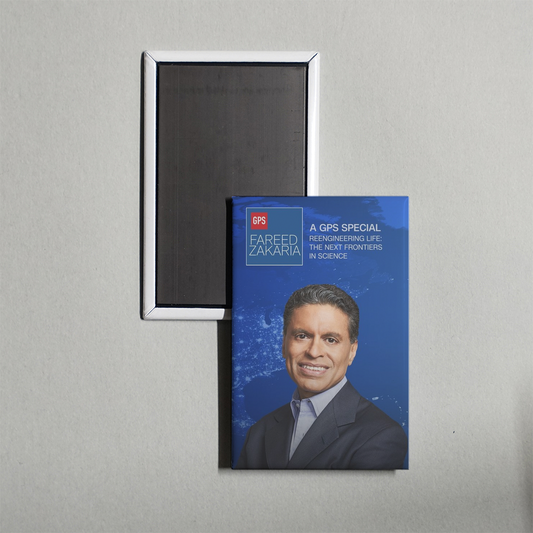 Fareed Zakaria GPS TV Show Fridge Magnet