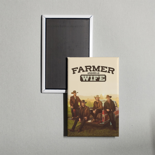 Farmer Wants a Wife TV Show Fridge Magnet