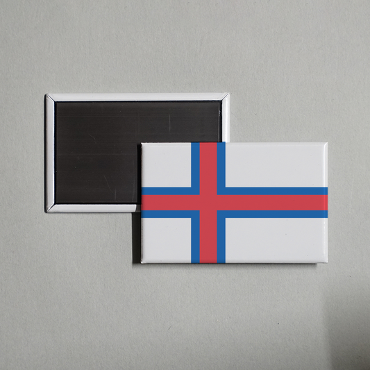 Faroe Islands Flag Fridge Magnet