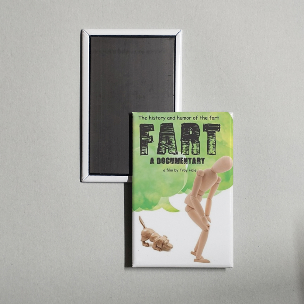 Fart A Documentary Mini Movie Fridge Magnet