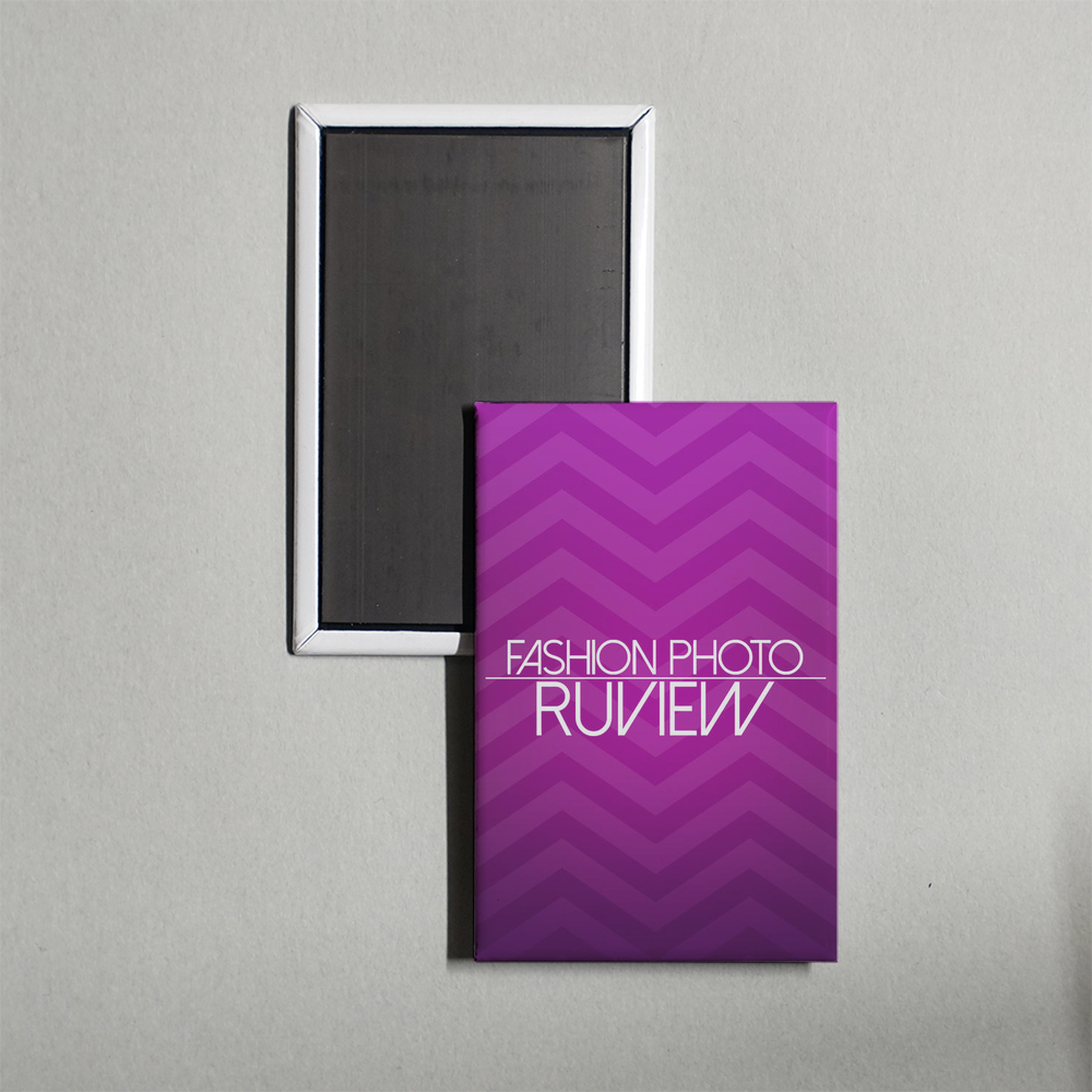 Fashion Photo RuView TV Show Fridge Magnet