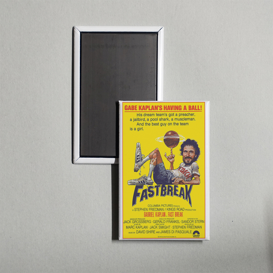 Fast Break Mini Movie Fridge Magnet