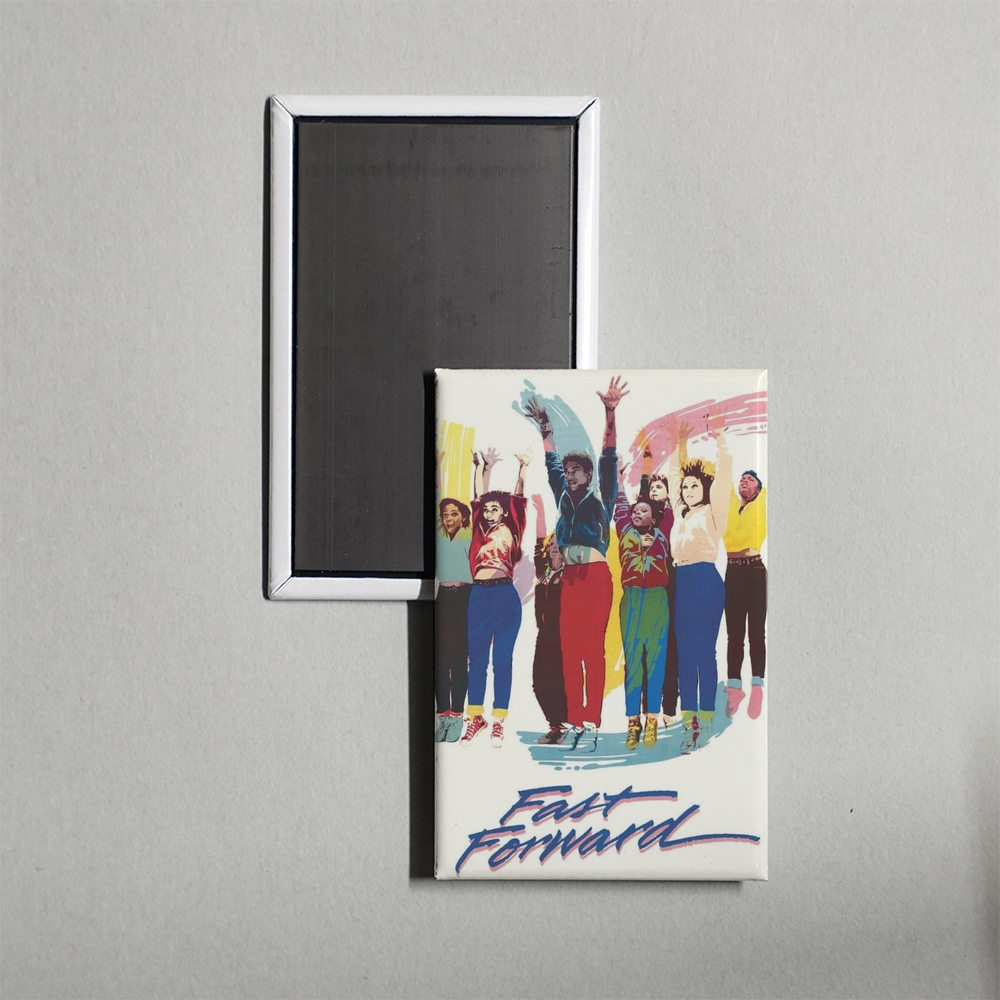 Fast Forward Mini Movie Fridge Magnet
