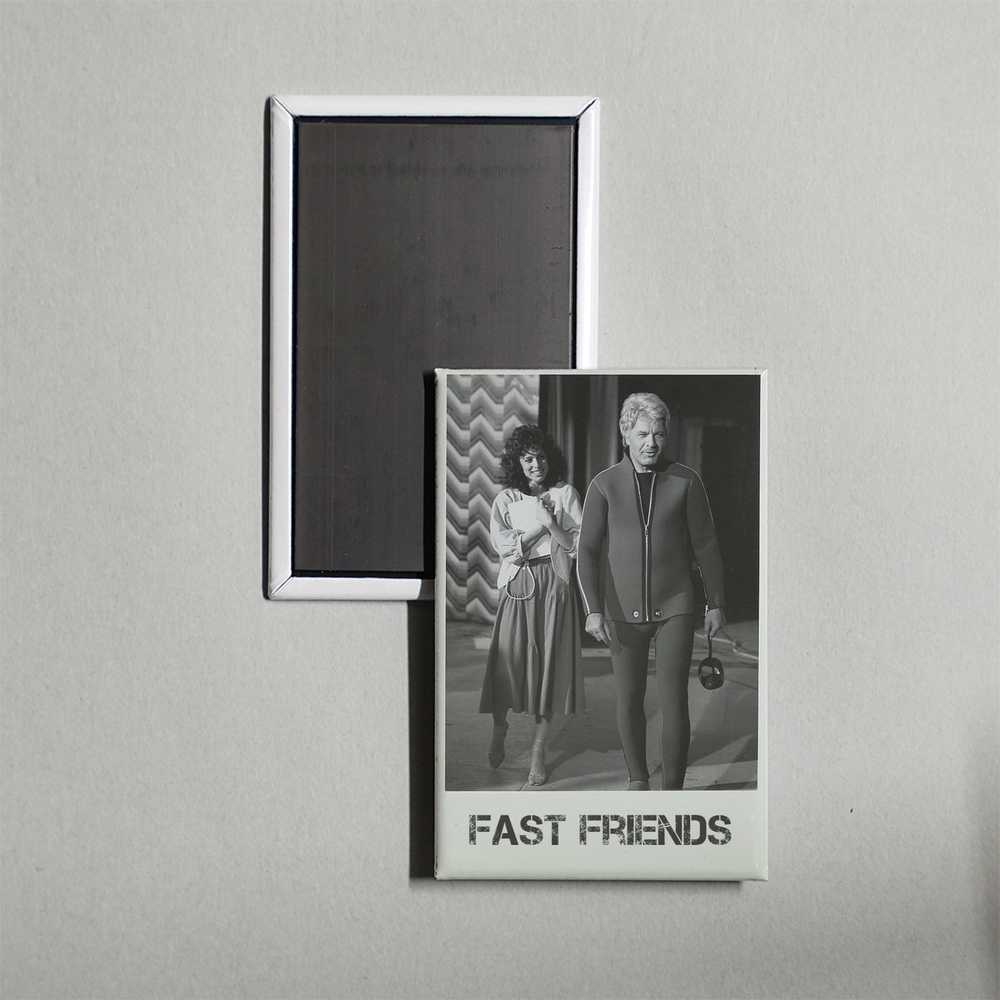 Fast Friends Mini Movie Fridge Magnet