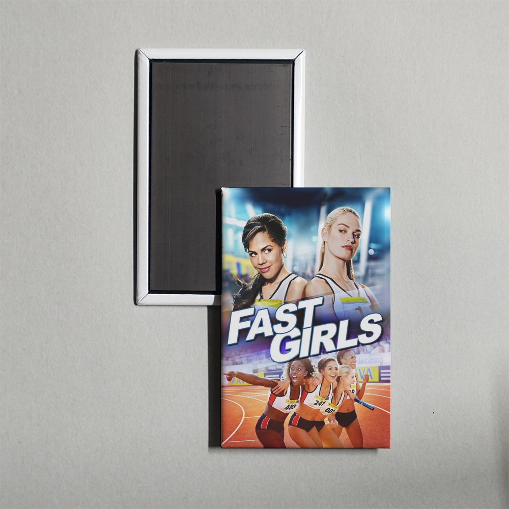 Fast Girls Mini Movie Fridge Magnet