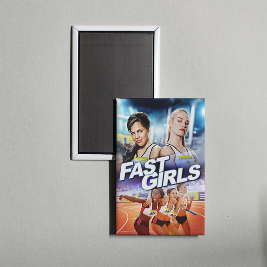 Fast Girls Mini Movie Fridge Magnet
