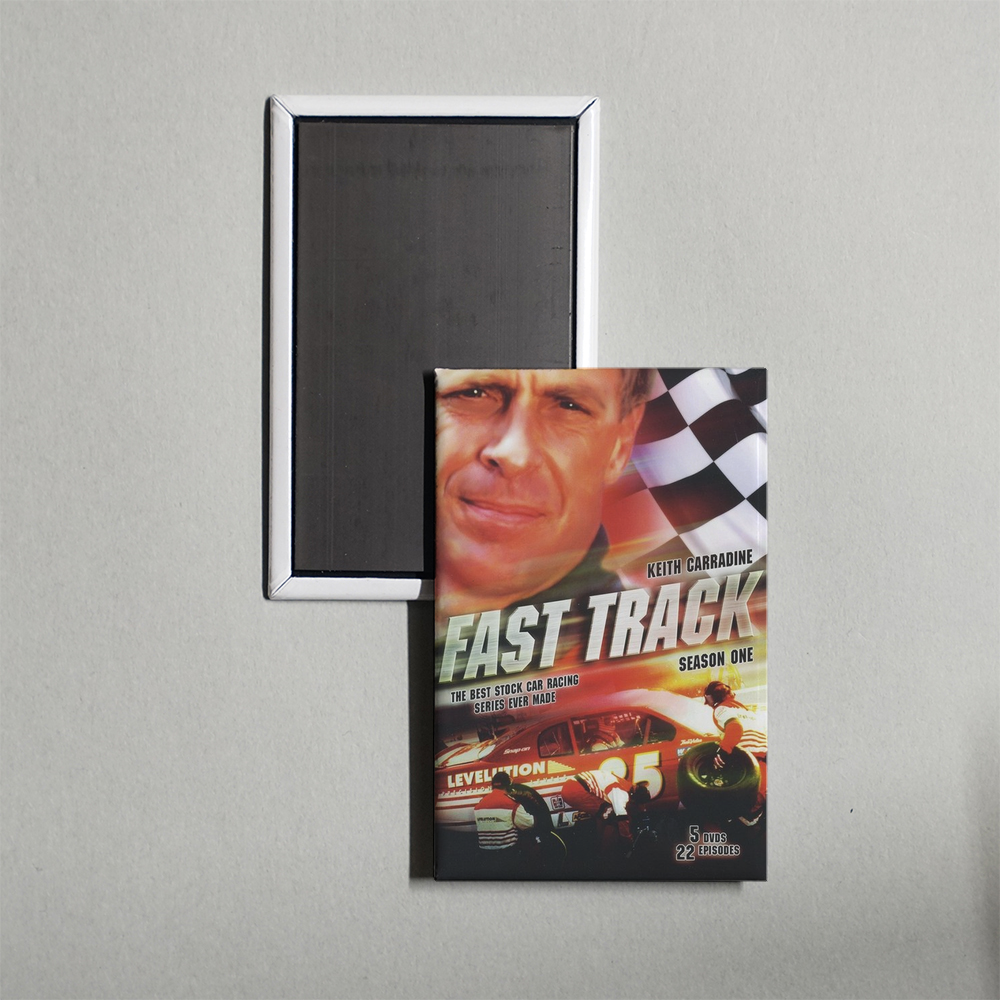 Fast Track TV Show Fridge Magnet