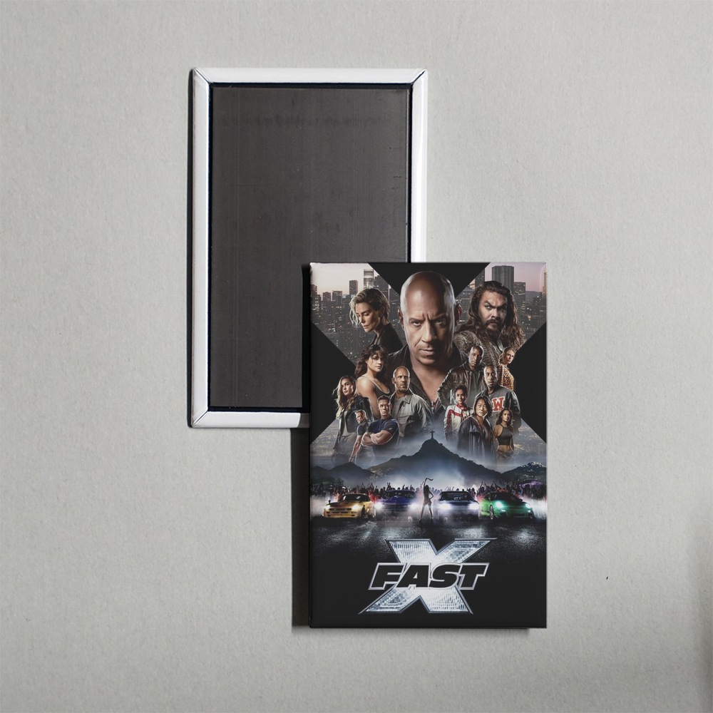 Fast X Mini Movie Fridge Magnet