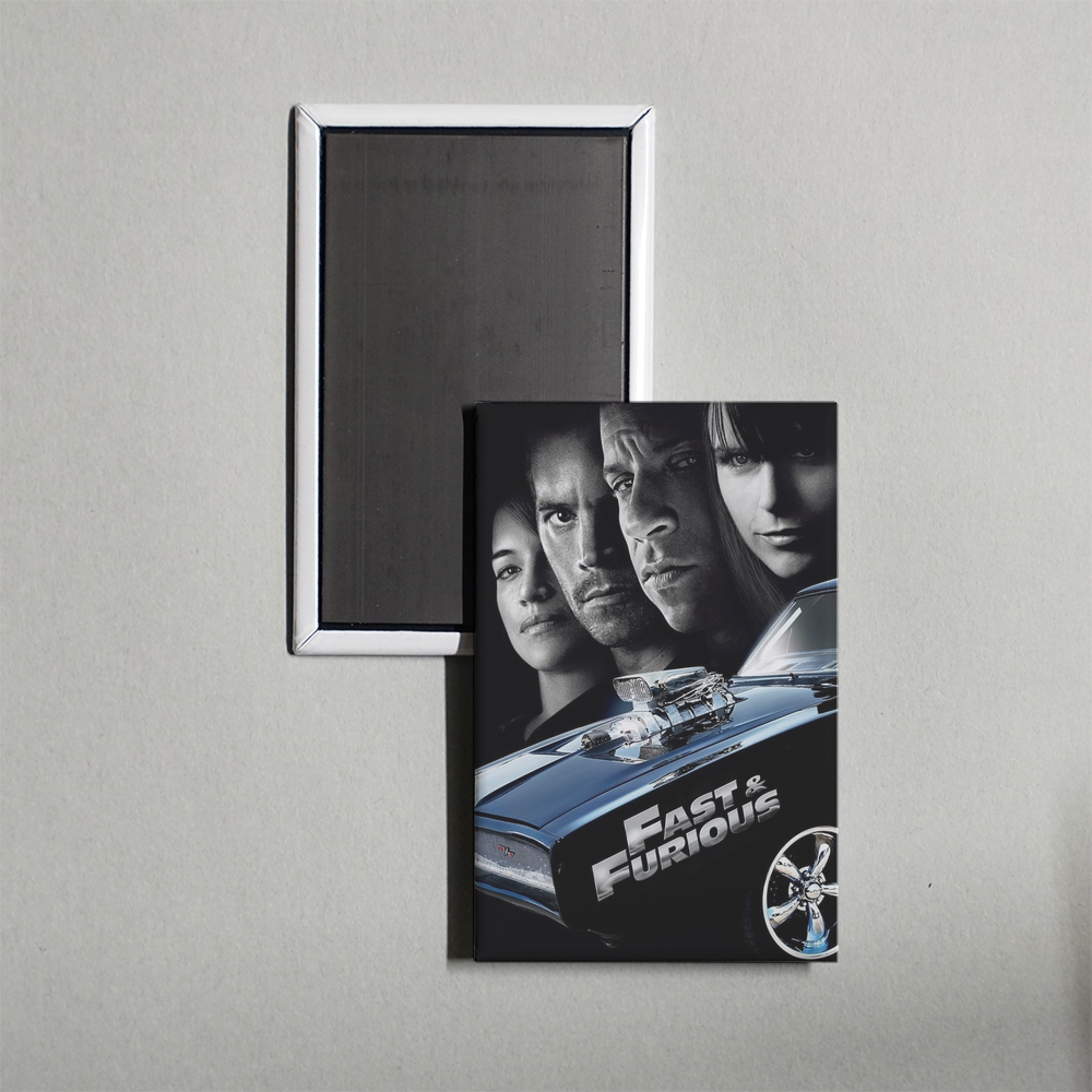 Fast & Furious Mini Movie Fridge Magnet
