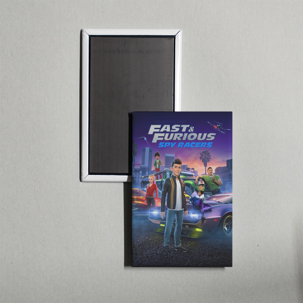 Fast & Furious Spy Racers TV Show Fridge Magnet