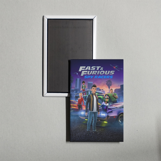 Fast & Furious Spy Racers TV Show Fridge Magnet