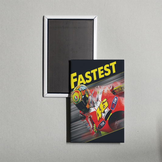 Fastest Mini Movie Fridge Magnet