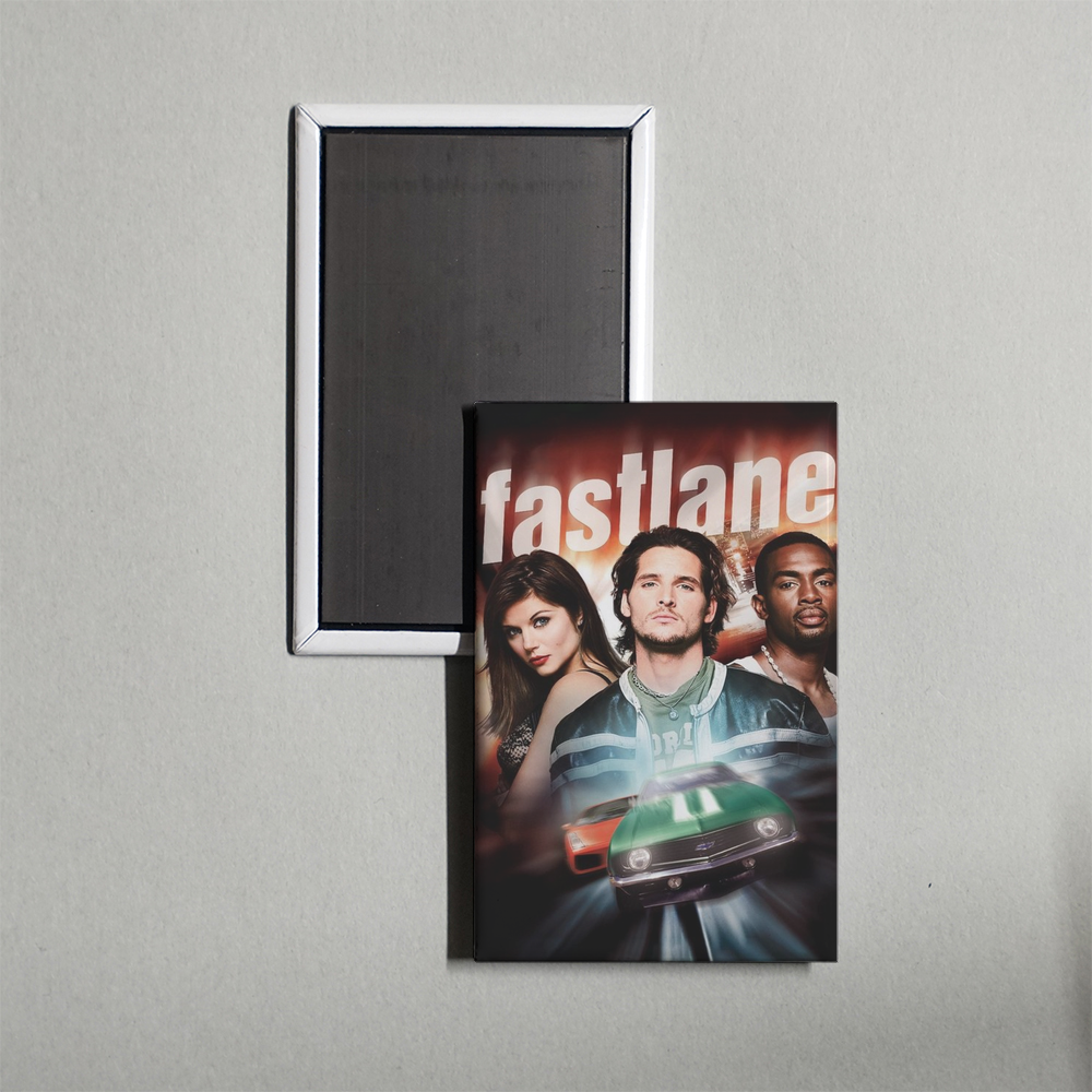 Fastlane TV Show Fridge Magnet