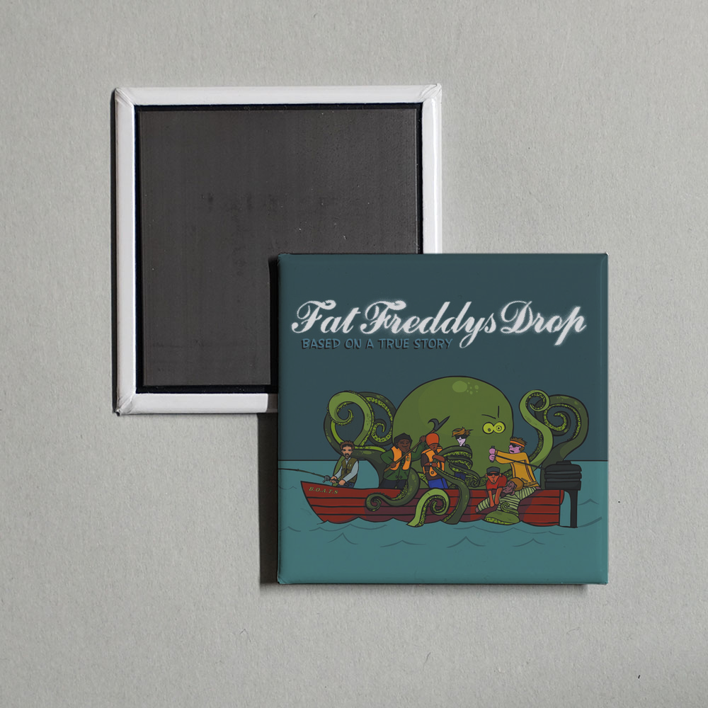 Fat Freddy's Drop - Based on a True Story Album Cover Fridge Magnet