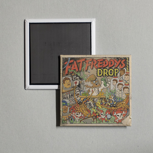 Fat Freddy's Drop - Dr. Boondigga & The Big BW Album Cover Fridge Magnet