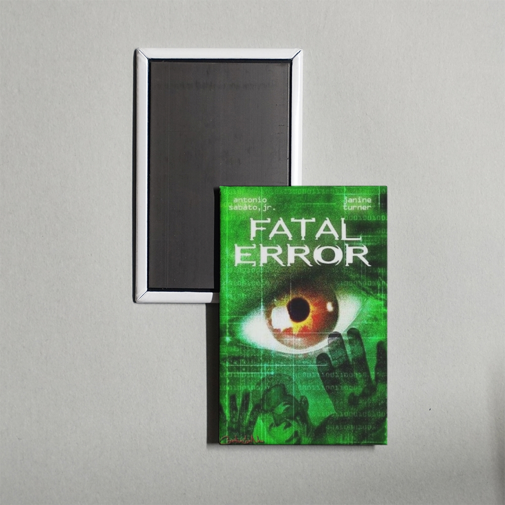 Fatal Error Mini Movie Fridge Magnet