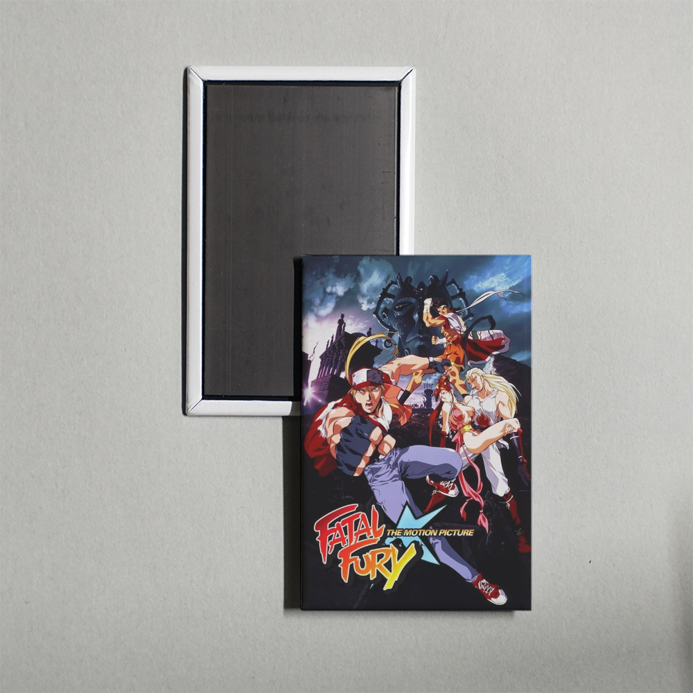 Fatal Fury The Motion Picture Mini Movie Fridge Magnet