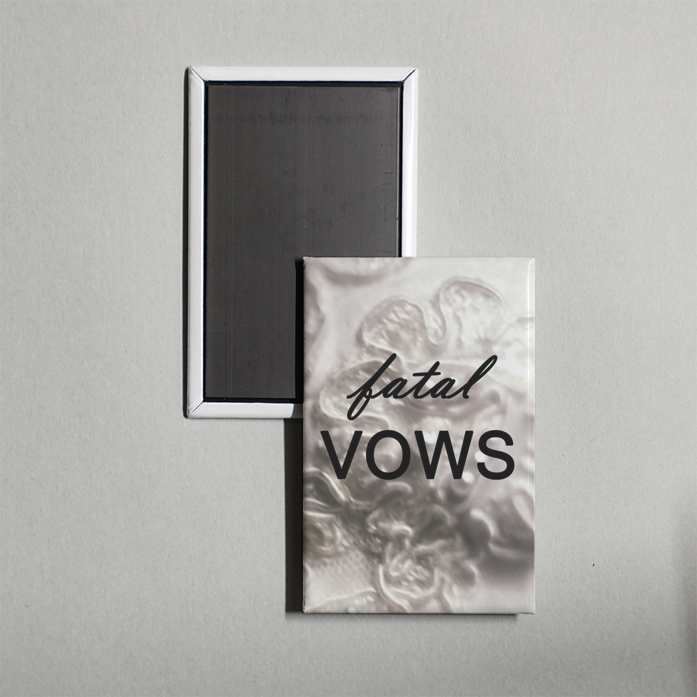 Fatal Vows TV Show Fridge Magnet