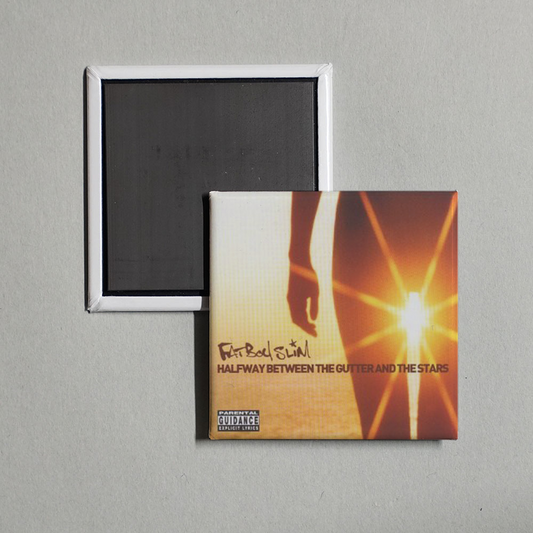 Fatboy Slim - Halfway Between The Gutter And The Stars Album Cover Fridge Magnet