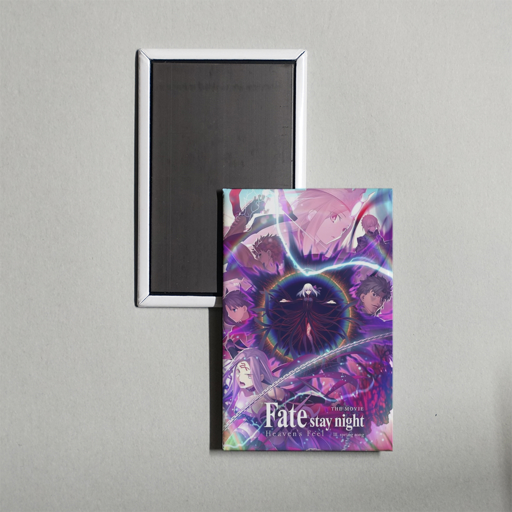 Fatestay night Heaven's Feel III. Spring Song Mini Movie Fridge Magnet
