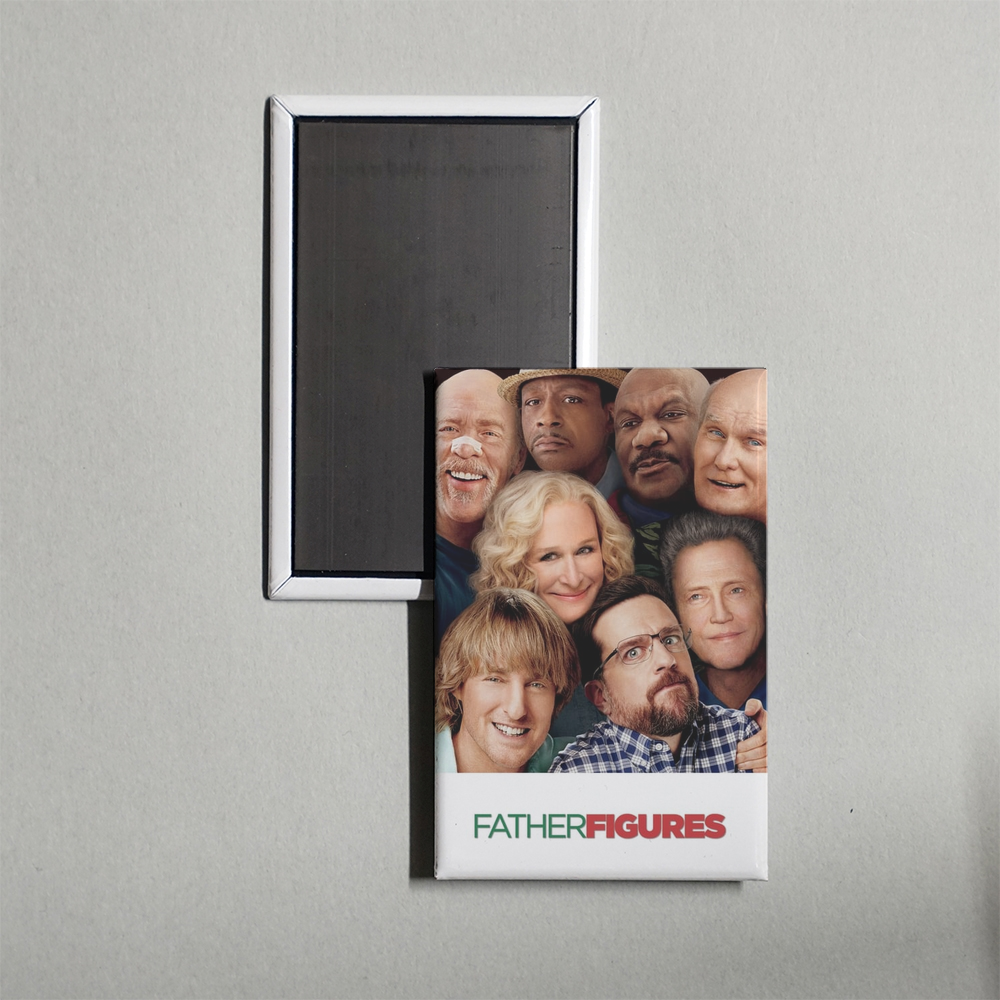 Father Figures Mini Movie Fridge Magnet