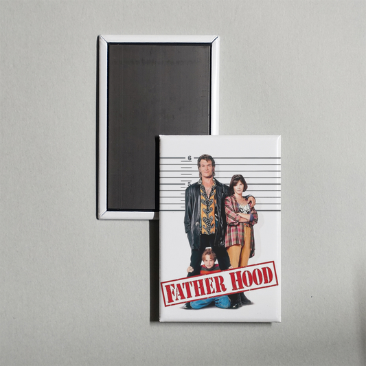 Father Hood Mini Movie Fridge Magnet