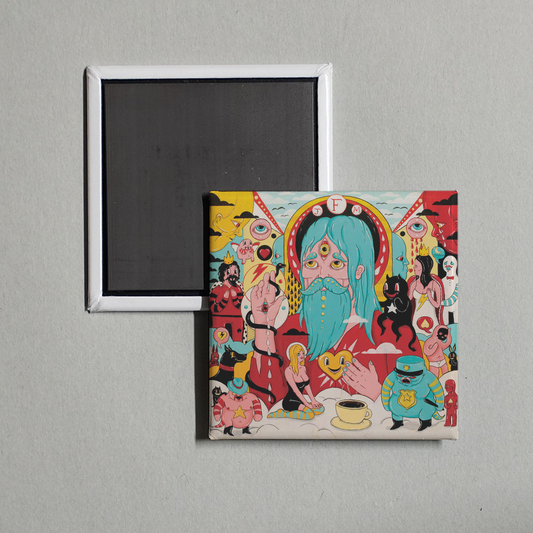 Father John Misty - Fear Fun Album Cover Fridge Magnet