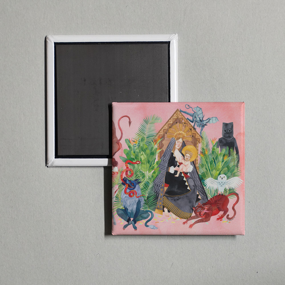 Father John Misty - I Love You, Honeybear Album Cover Fridge Magnet