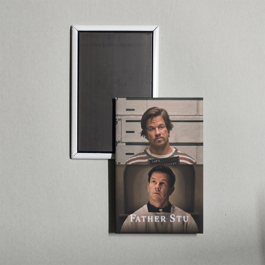 Father Stu Mini Movie Fridge Magnet