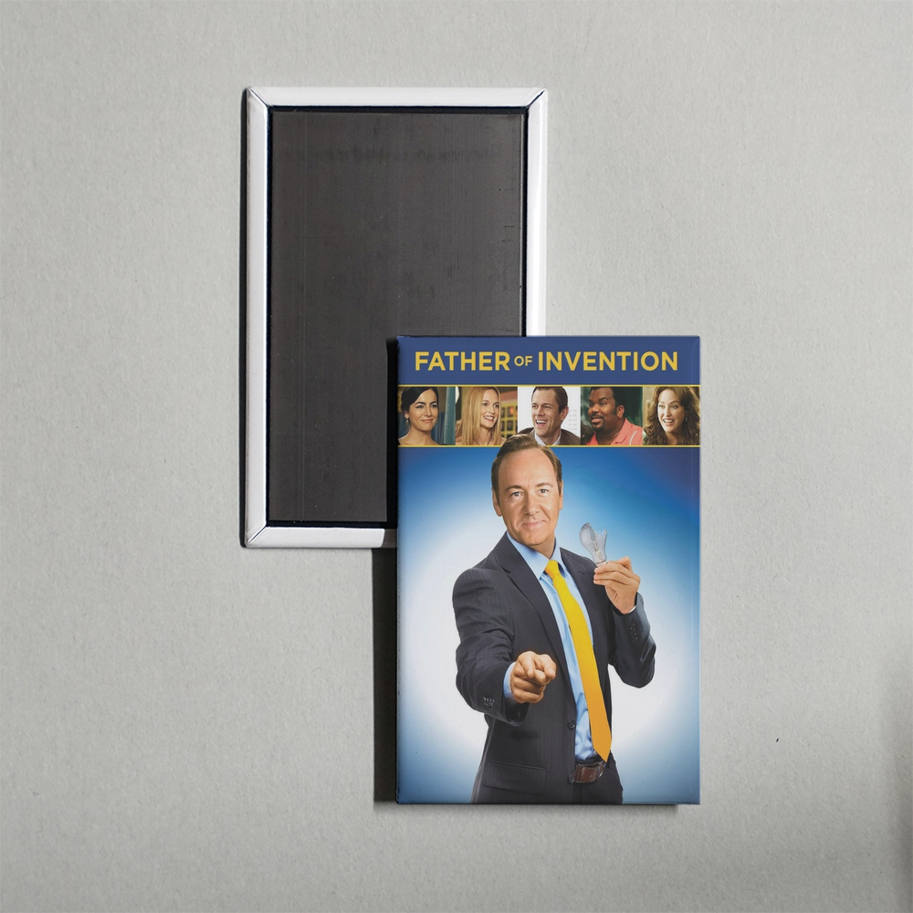 Father of Invention Mini Movie Fridge Magnet