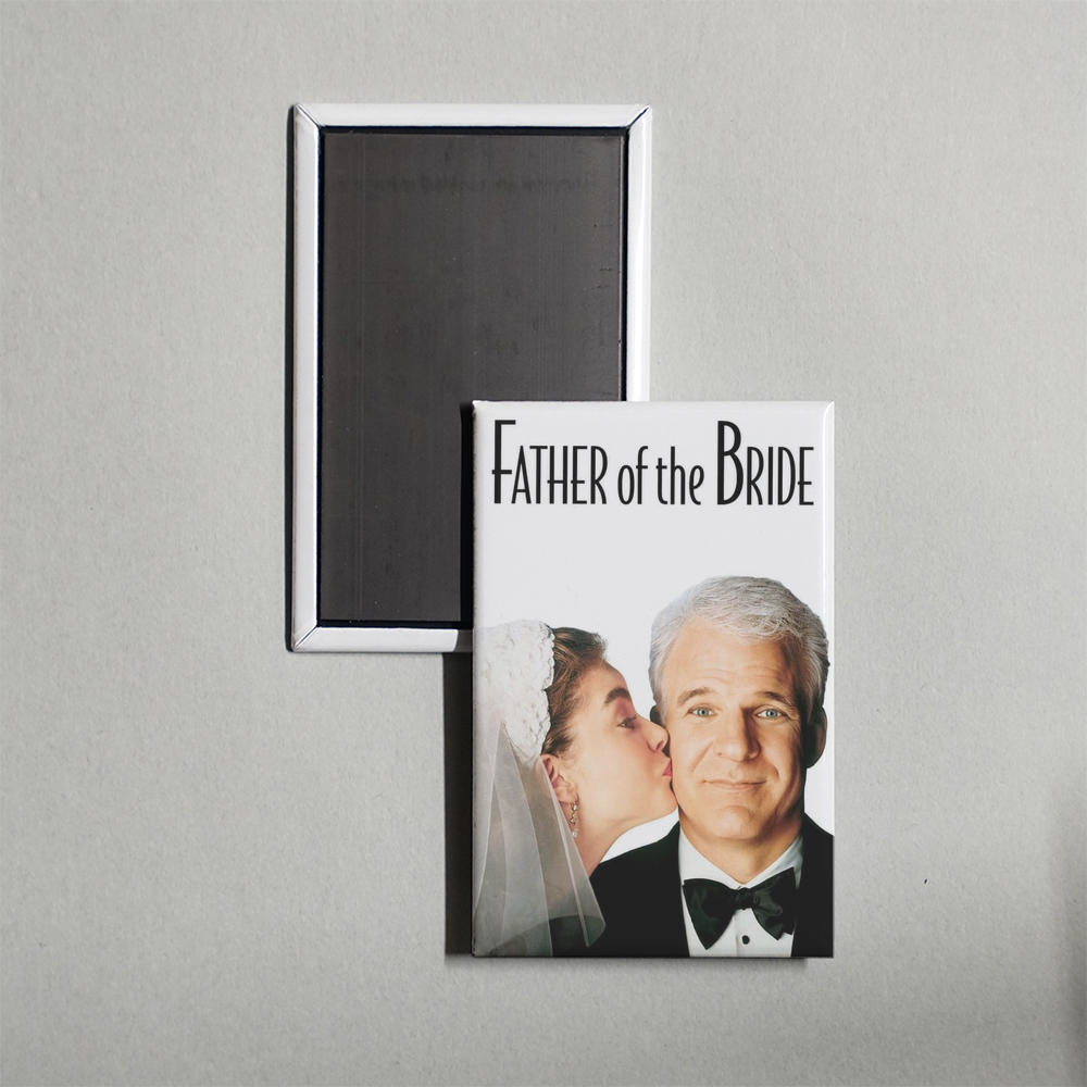 Father of the Bride Mini Movie Fridge Magnet