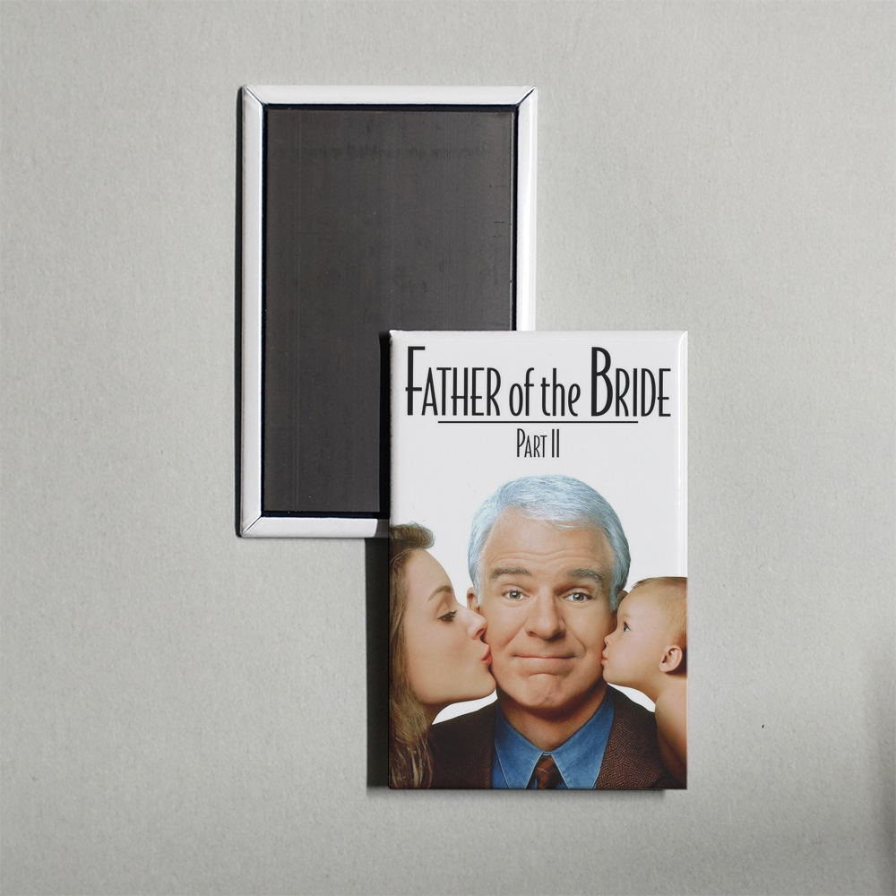 Father of the Bride Part II Mini Movie Fridge Magnet