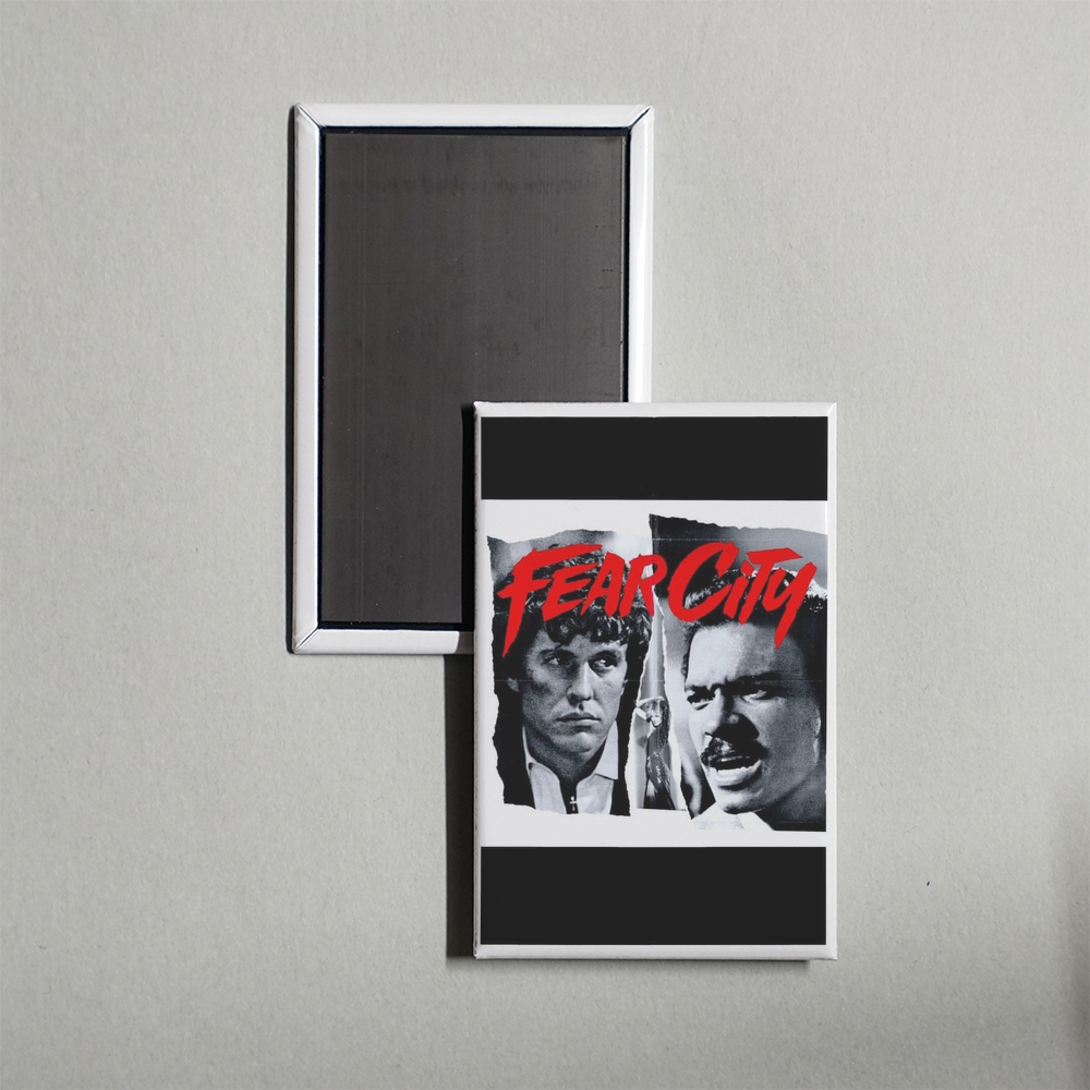 Fear City Mini Movie Fridge Magnet