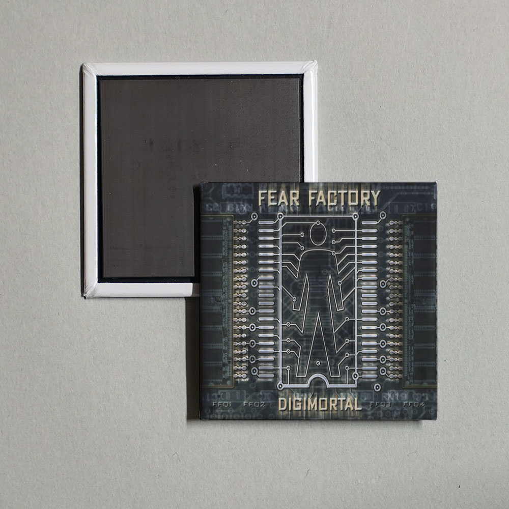 Fear Factory - Digimortal Album Cover Fridge Magnet