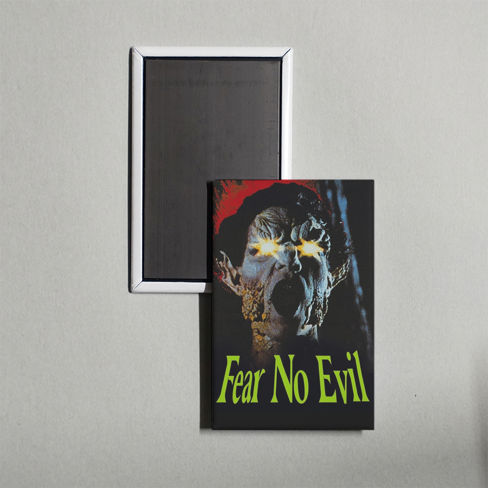 Fear No Evil Mini Movie Fridge Magnet