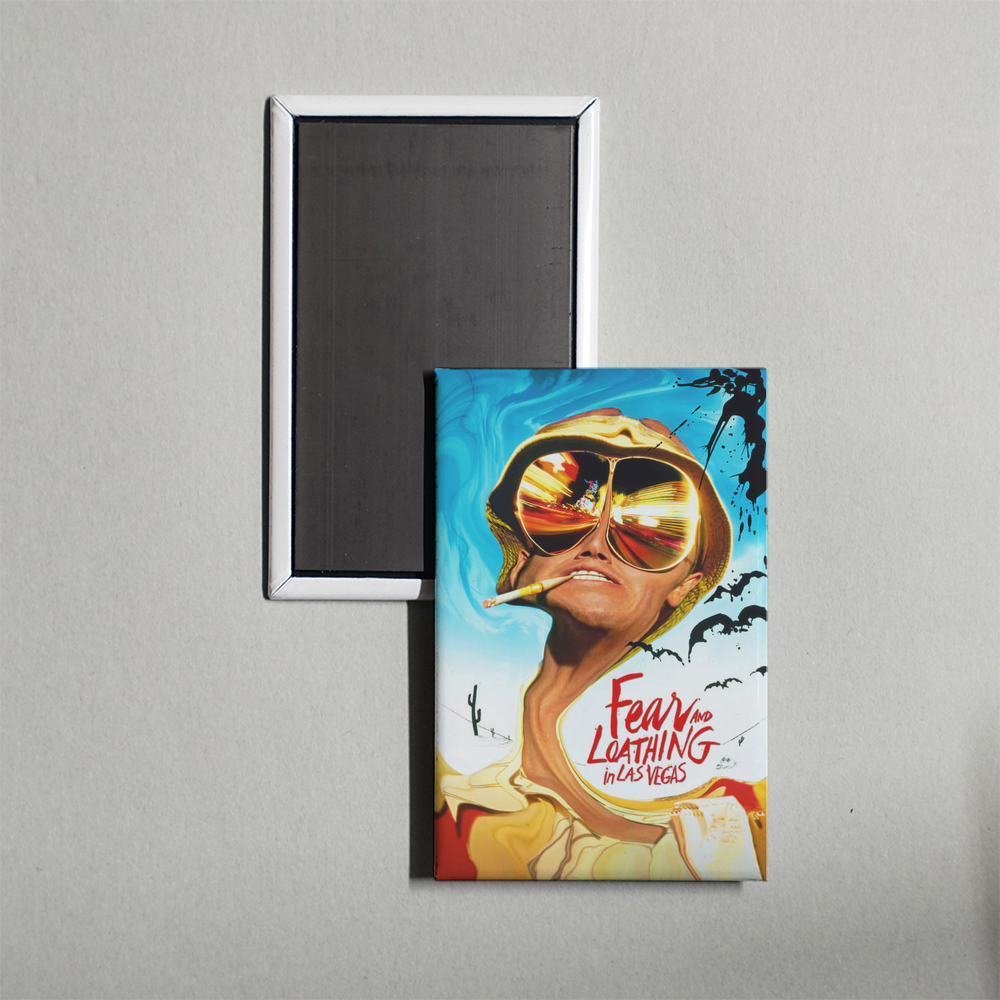 Fear and Loathing in Las Vegas Mini Movie Fridge Magnet