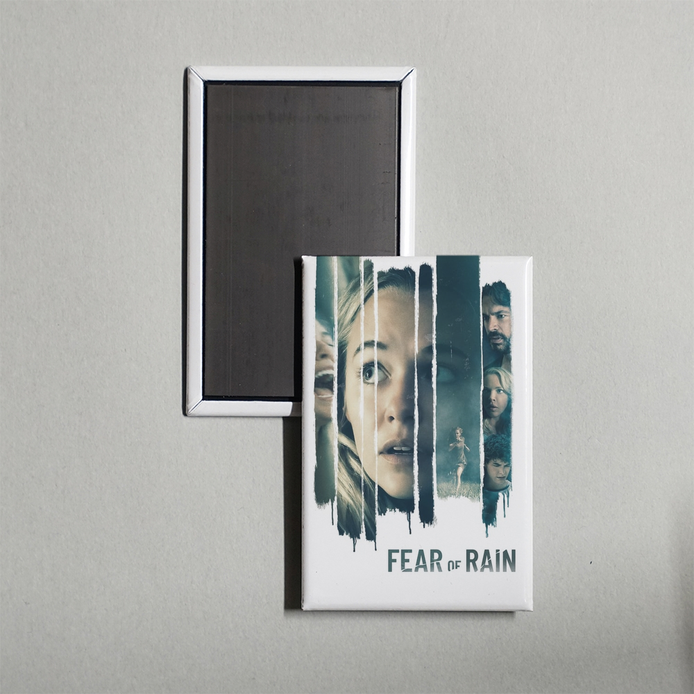 Fear of Rain Mini Movie Fridge Magnet