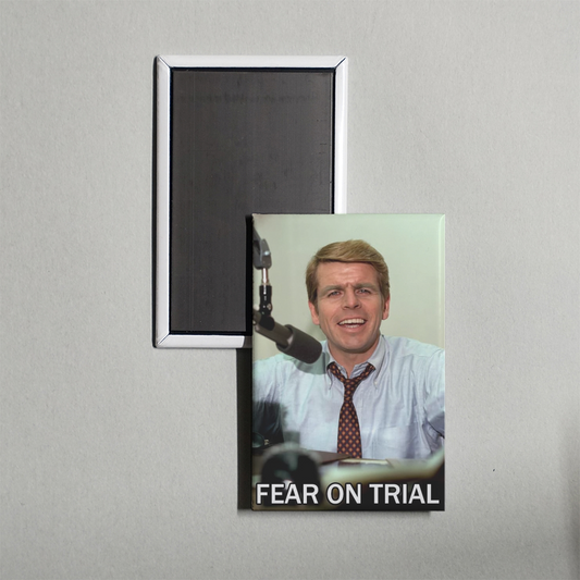 Fear on Trial Mini Movie Fridge Magnet