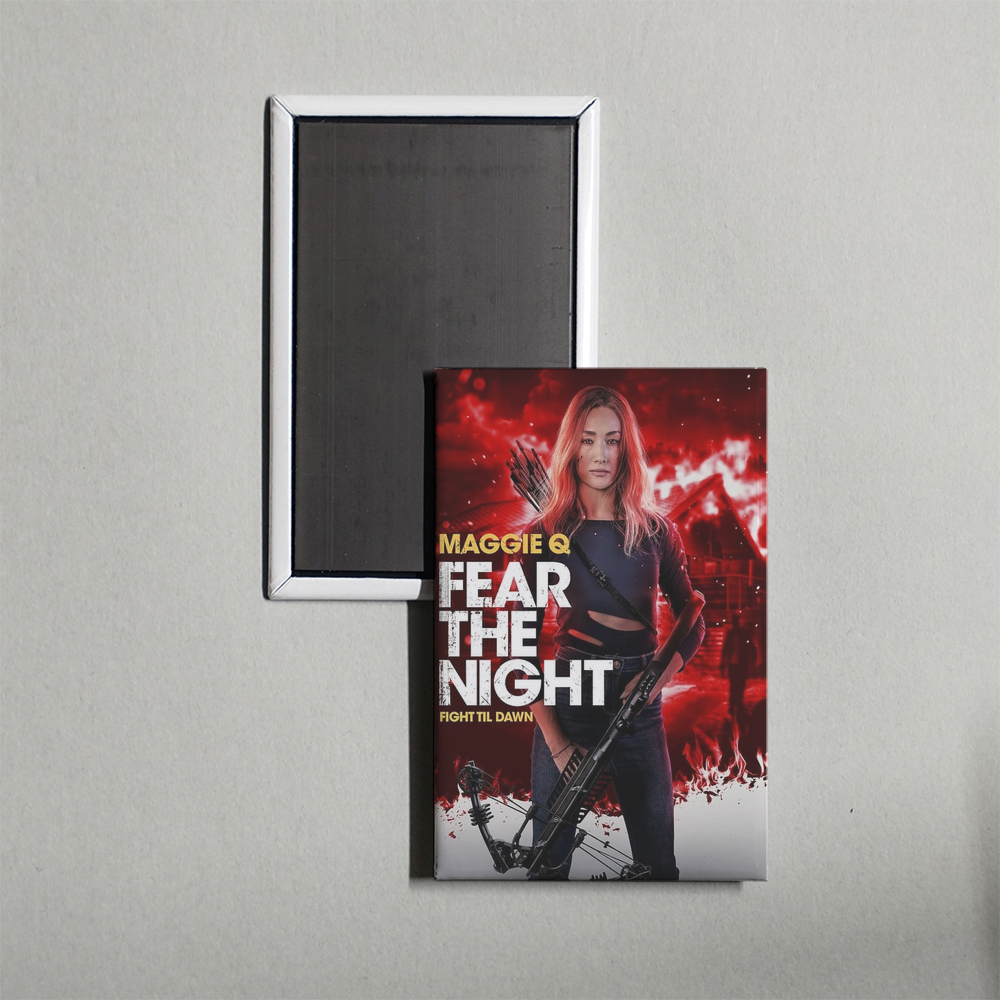 Fear the Night Mini Movie Fridge Magnet