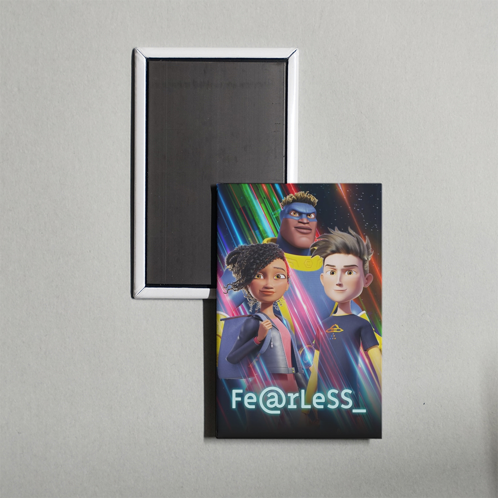 Fearless Mini Movie Fridge Magnet