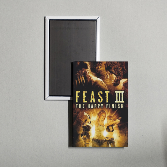 Feast III The Happy Finish Mini Movie Fridge Magnet