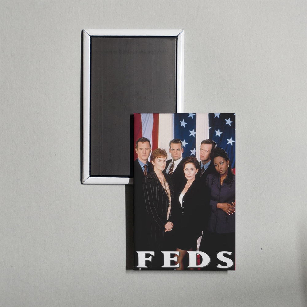 Feds TV Show Fridge Magnet