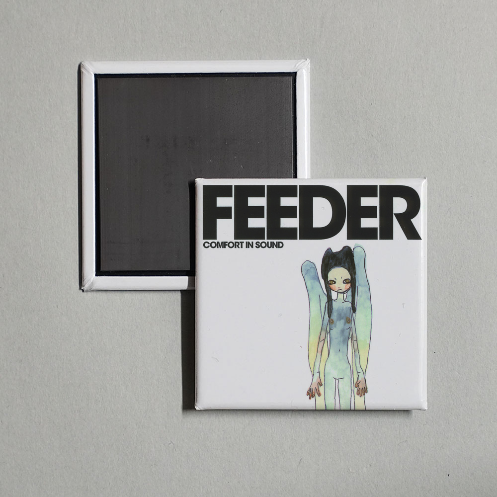 Feeder - Comfort in Sound Album Cover Fridge Magnet