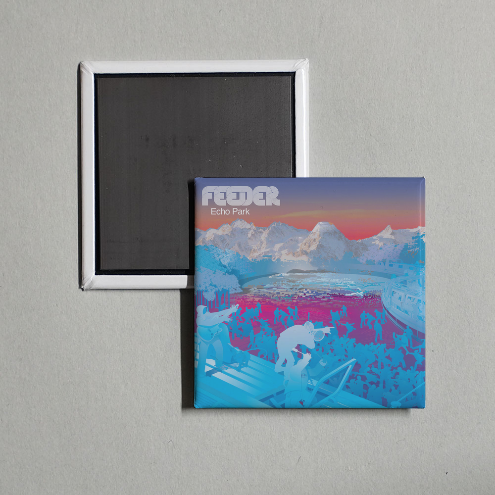 Feeder - Echo Park Album Cover Fridge Magnet