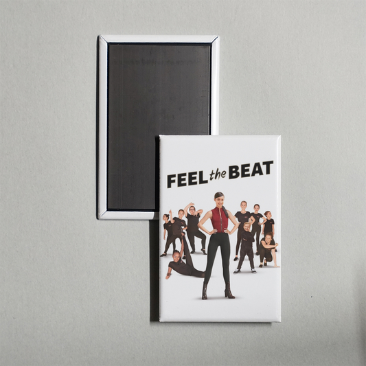 Feel the Beat Mini Movie Fridge Magnet