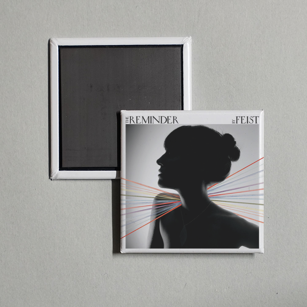 Feist - The Reminder Album Cover Fridge Magnet