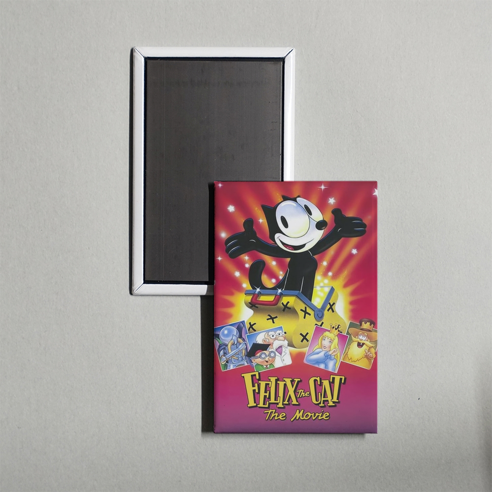 Felix the Cat The Movie Mini Movie Fridge Magnet