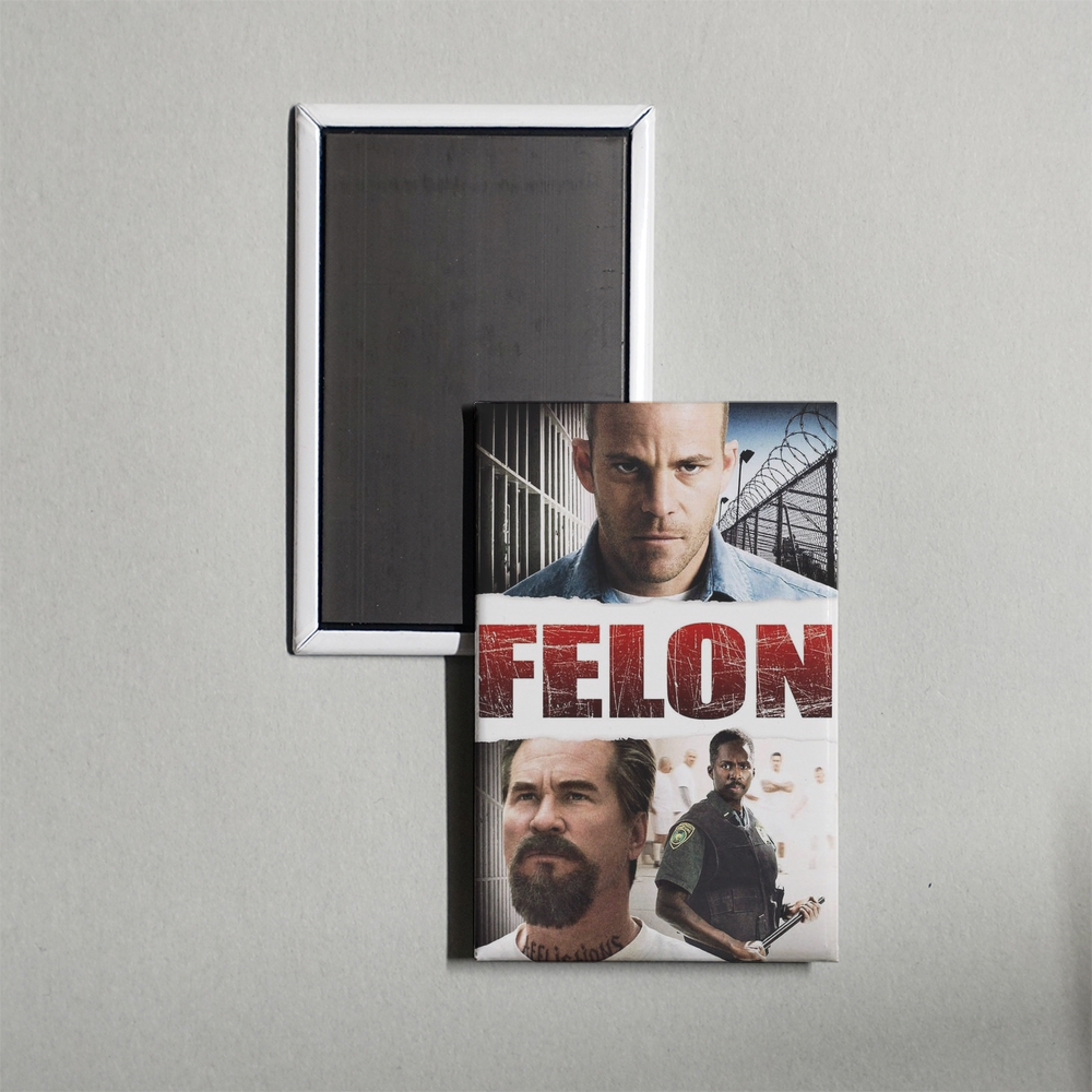 Felon Mini Movie Fridge Magnet