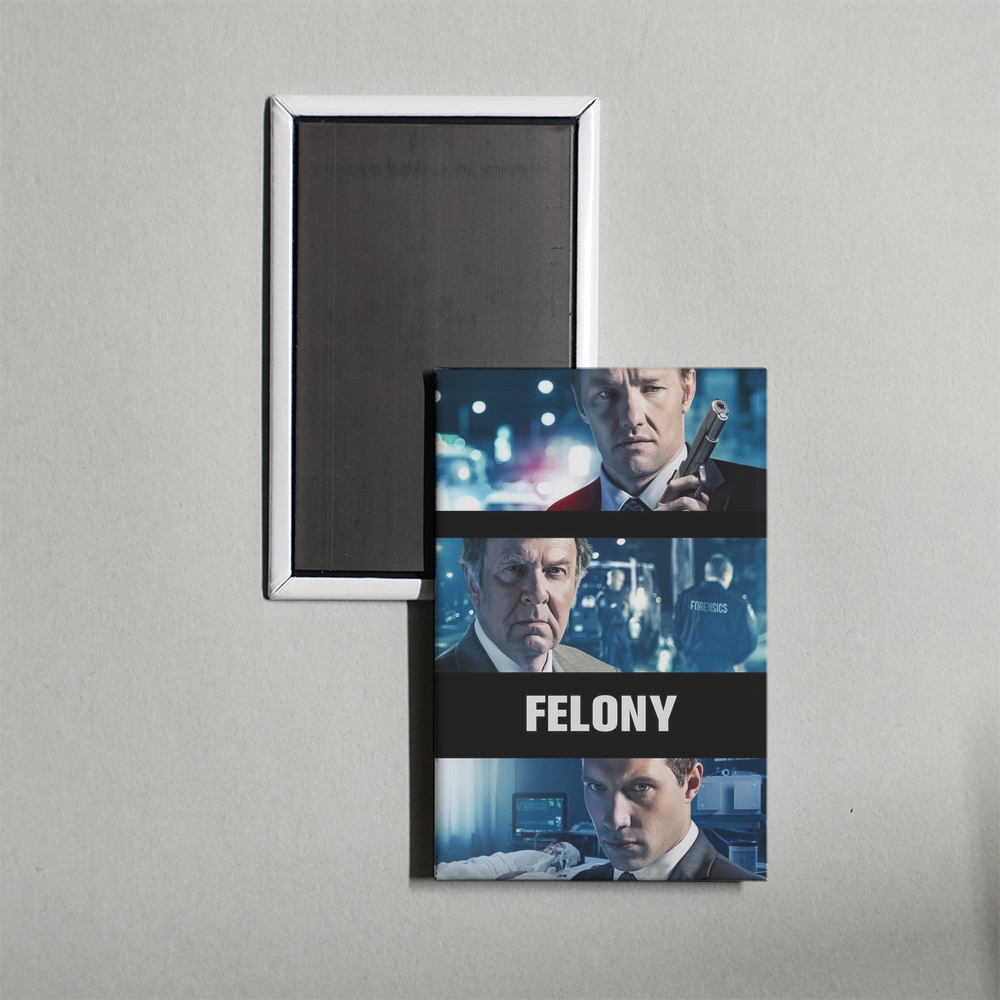 Felony Mini Movie Fridge Magnet