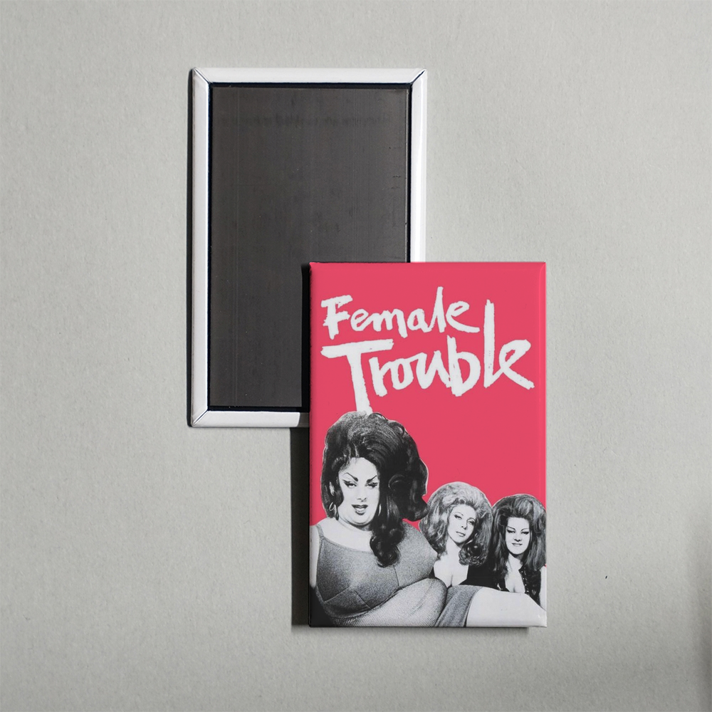 Female Trouble Mini Movie Fridge Magnet